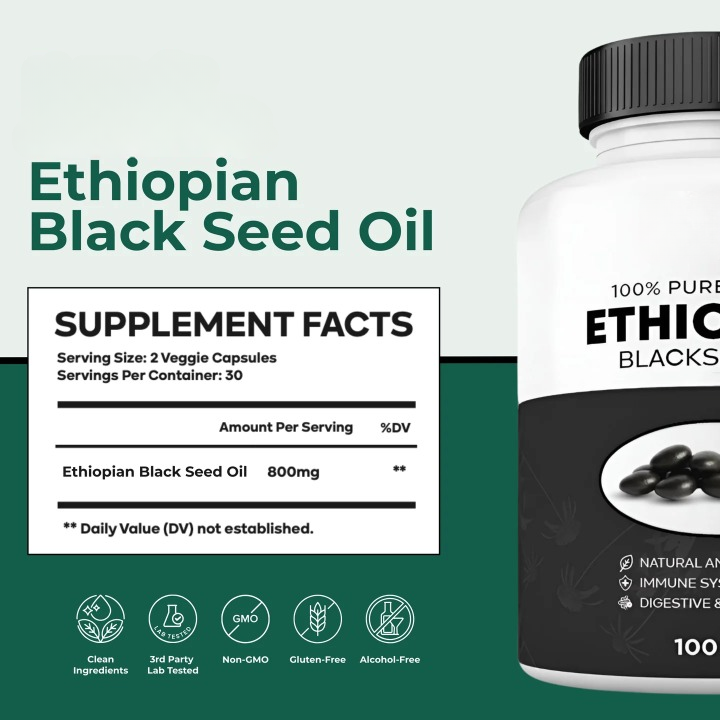 Ethiopian Black Seed Oil